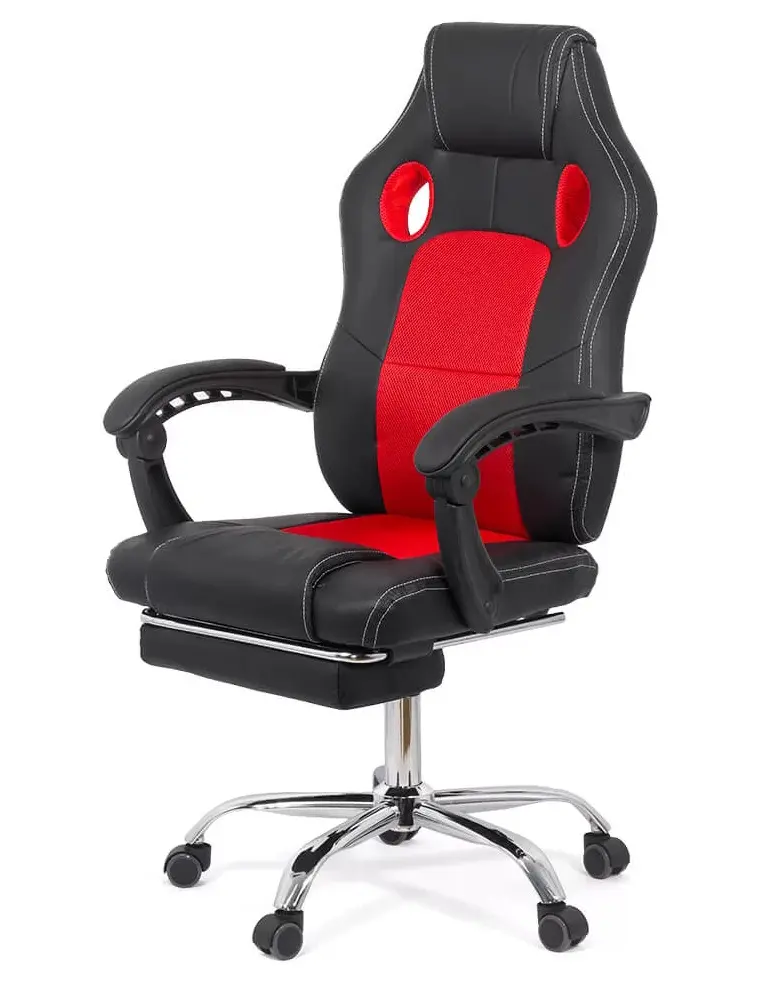 Игровое кресло Prestige Chairs OFF 3091 (Black/Red) - 3