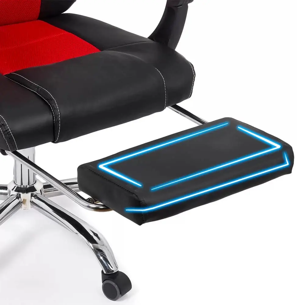 Игровое кресло Prestige Chairs OFF 3091 (Black/Red) - 6