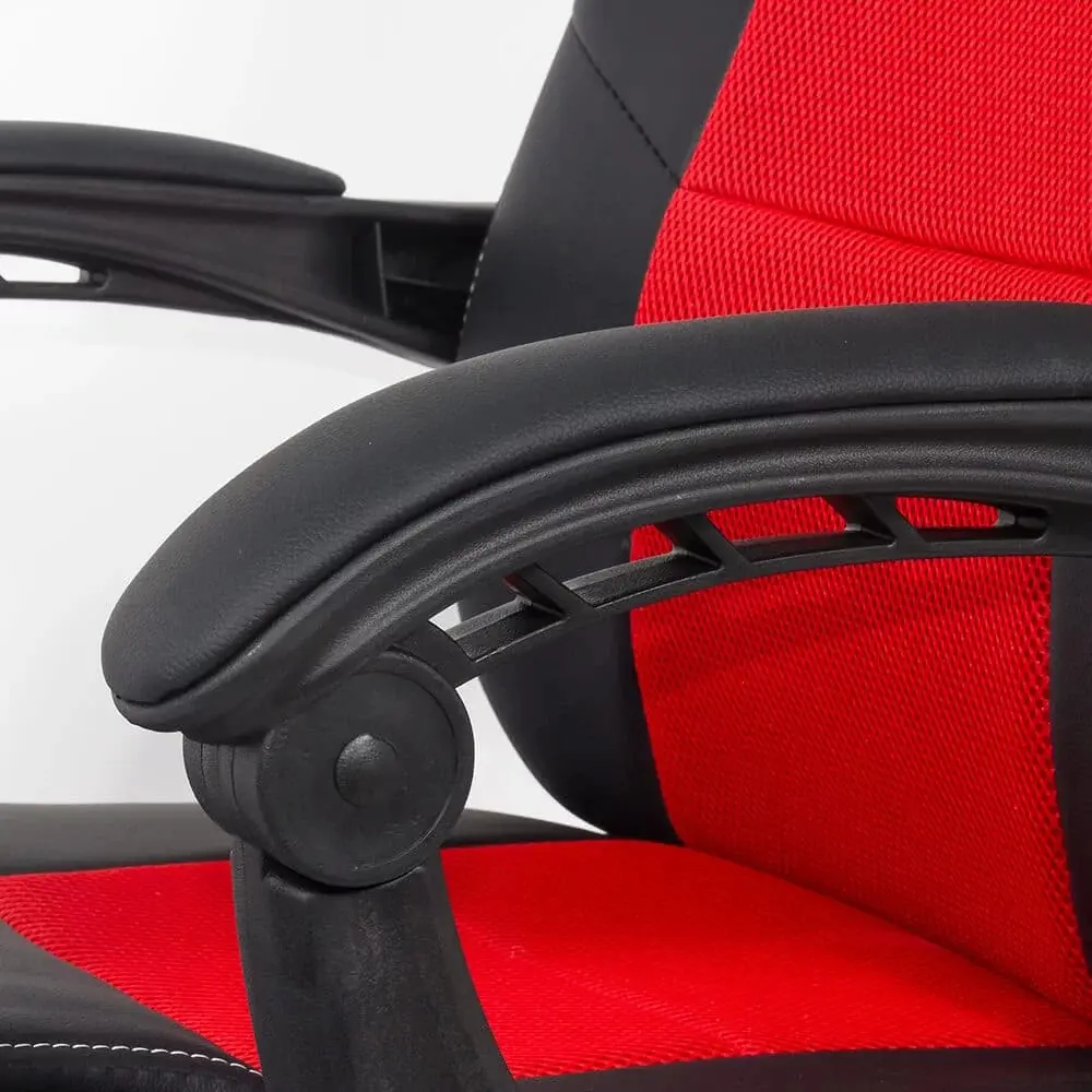 Игровое кресло Prestige Chairs OFF 3091 (Black/Red) - 7