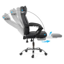 Fotoliu Prestige Chairs OFF 321 (Black) Thumb