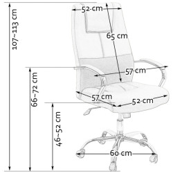 Кресло Prestige Chairs OFF 324 (Black) Thumb