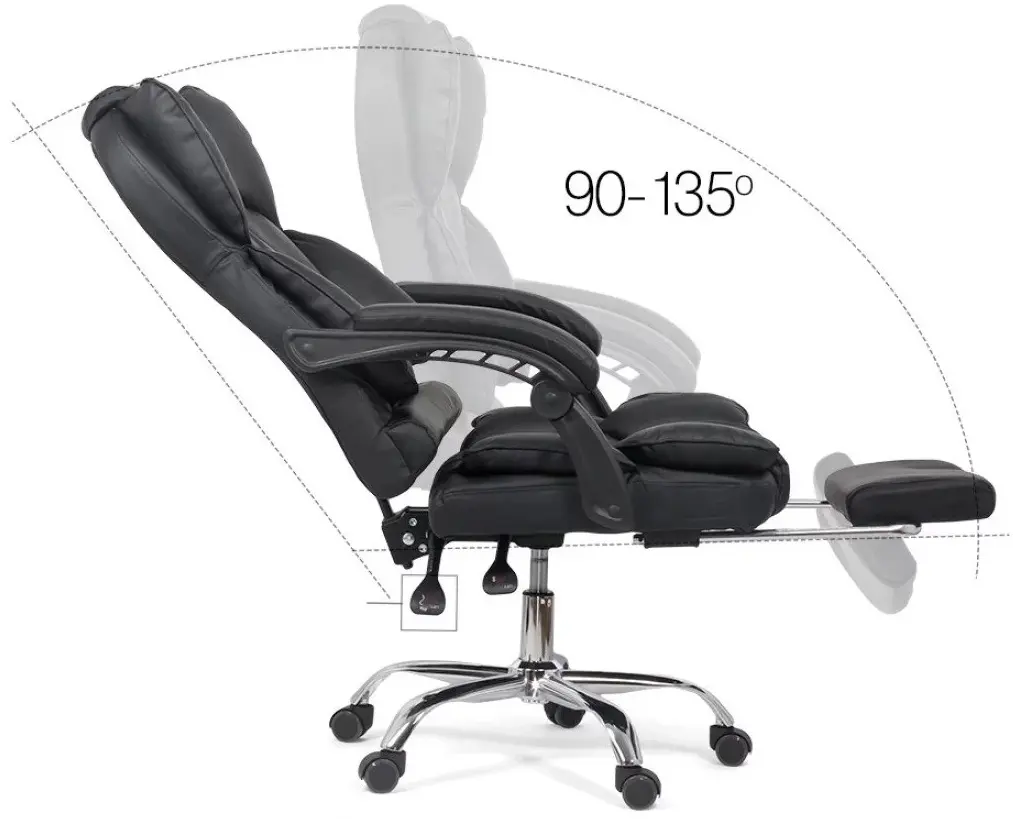 Кресло Prestige Chairs OFF 415 (Black) - 7