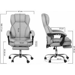 Кресло Prestige Chairs OFF 415 (Black) Thumb