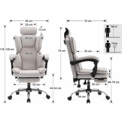 Кресло Prestige Chairs OFF 4151 (Black) Thumb
