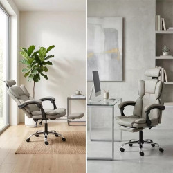 Кресло Prestige Chairs OFF 4151 (Grey/Black) Thumb
