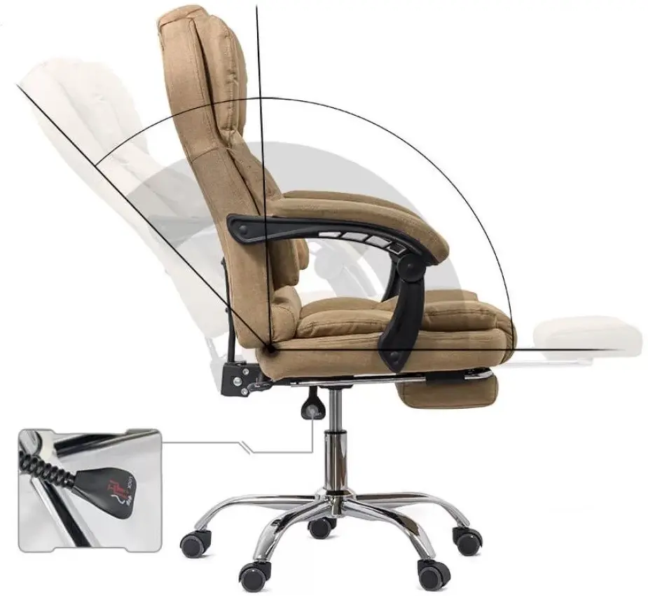 Кресло Prestige Chairs OFF 415F (Beige/Black) - 9