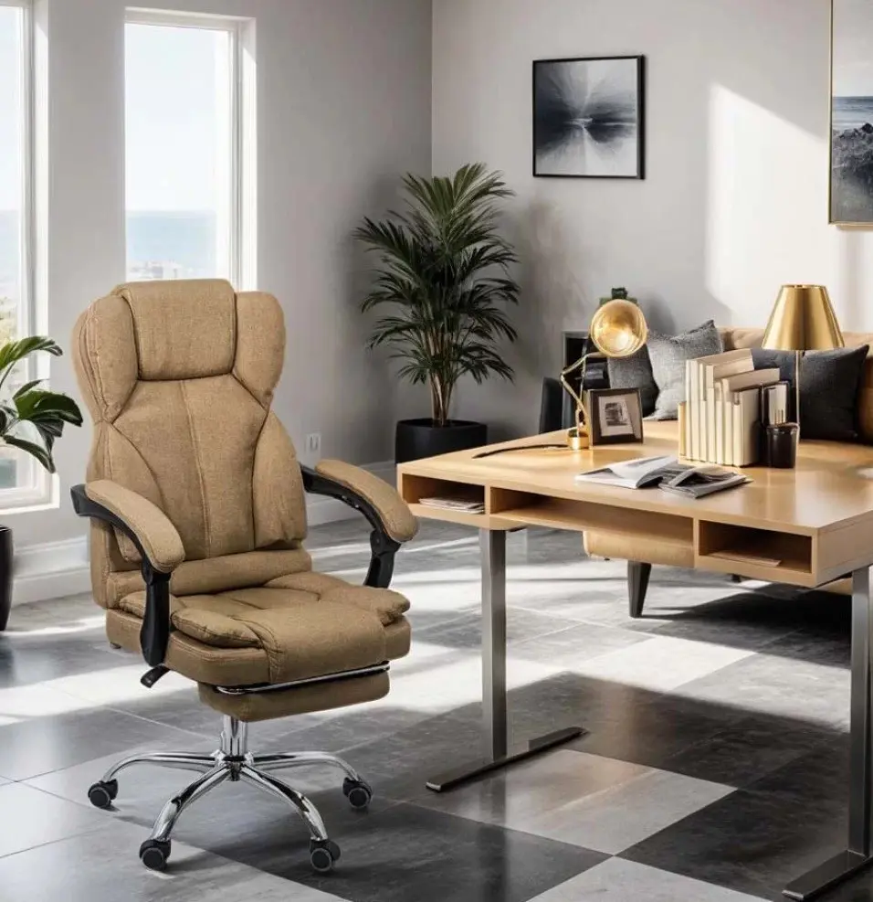 Кресло Prestige Chairs OFF 415F (Beige/Black)