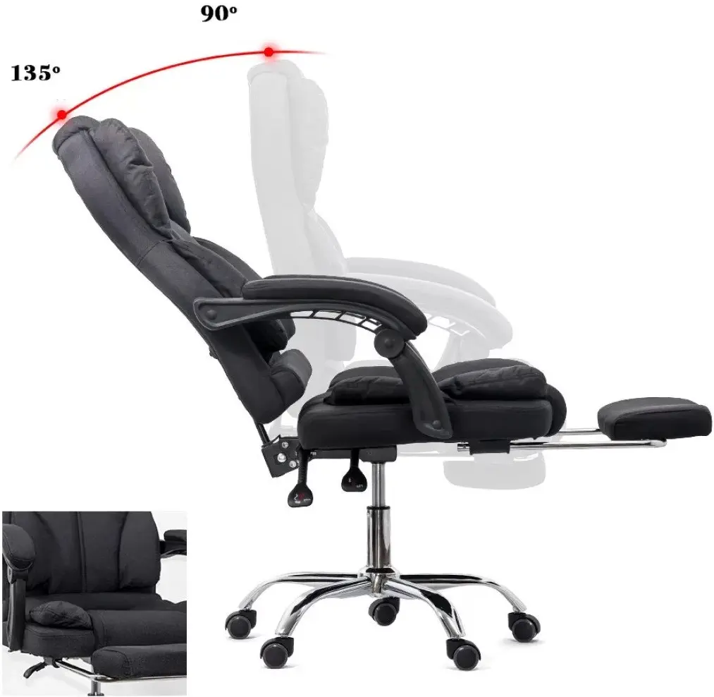 Кресло Prestige Chairs OFF 415F (Black) - 11
