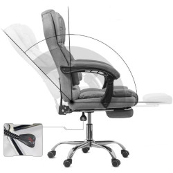 Кресло Prestige Chairs OFF 415F (Grey/Black) Thumb