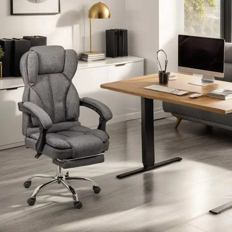 Кресло Prestige Chairs OFF 415F (Grey/Black)