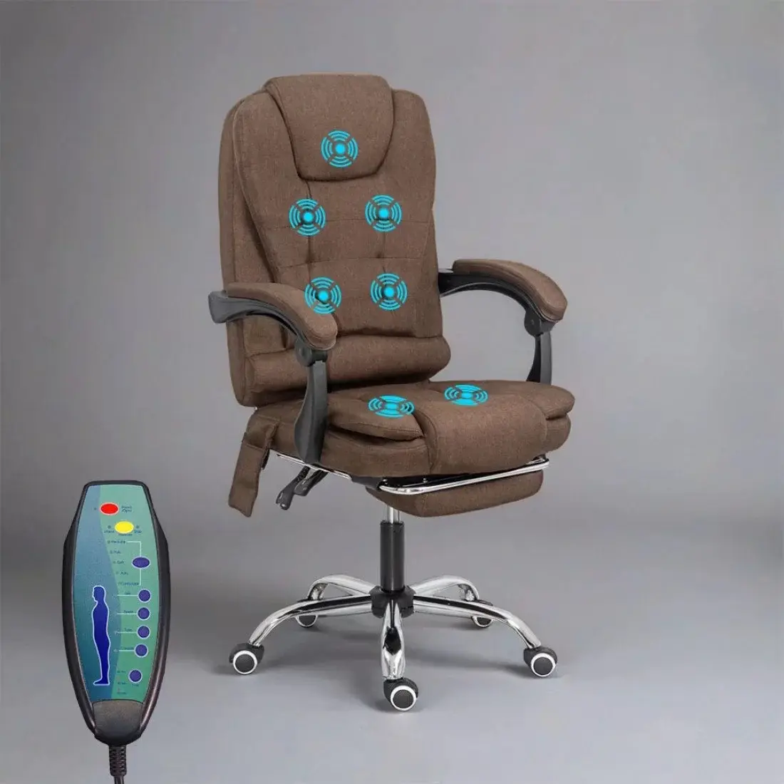 Кресло Prestige Chairs OFF 4181M (Brown) - 8