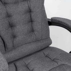 Кресло Prestige Chairs OFF 4181M (Grey/Black) Thumb