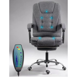 Кресло Prestige Chairs OFF 4181M (Grey/Black) Thumb