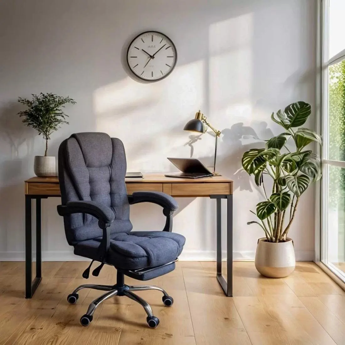 Кресло Prestige Chairs OFF 4181M (Grey/Black)