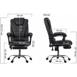 Кресло Prestige Chairs OFF 418M (Black) Thumb