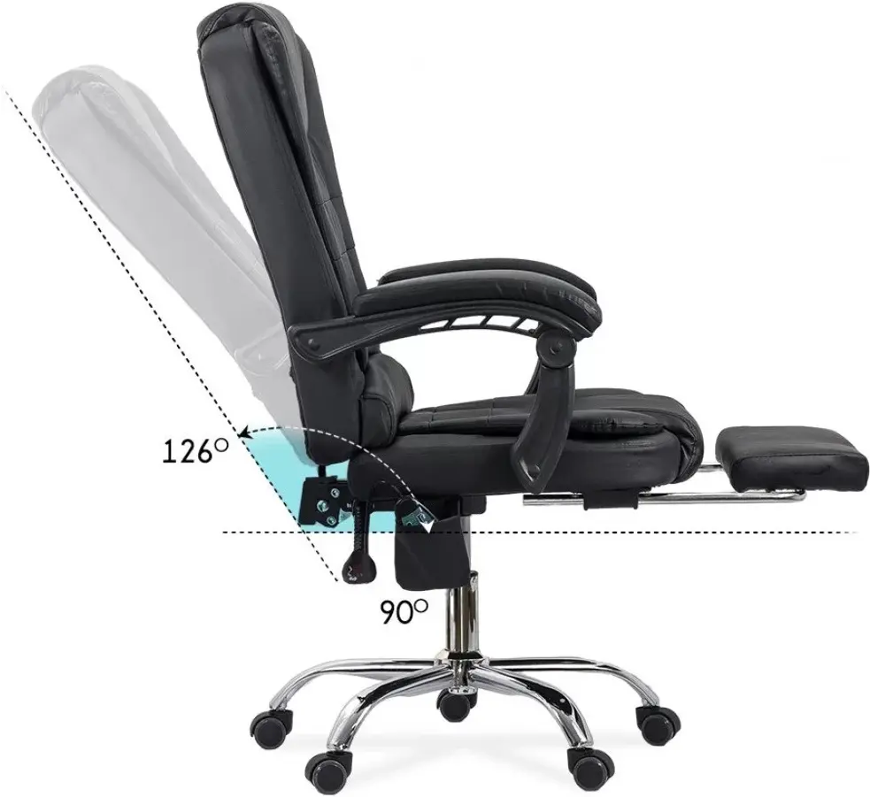 Кресло Prestige Chairs OFF 418M (Black) - 7