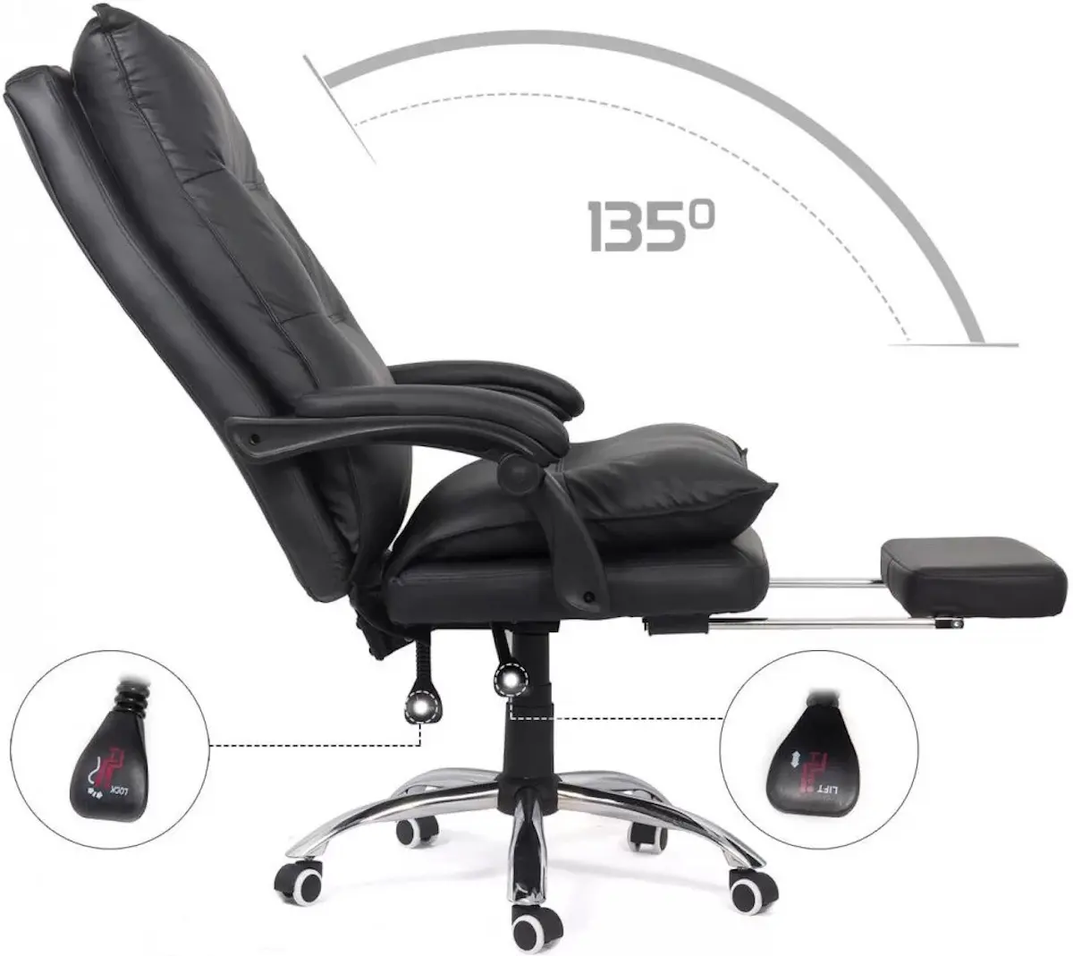 Fotoliu Prestige Chairs OFF 419 (Black) - 8