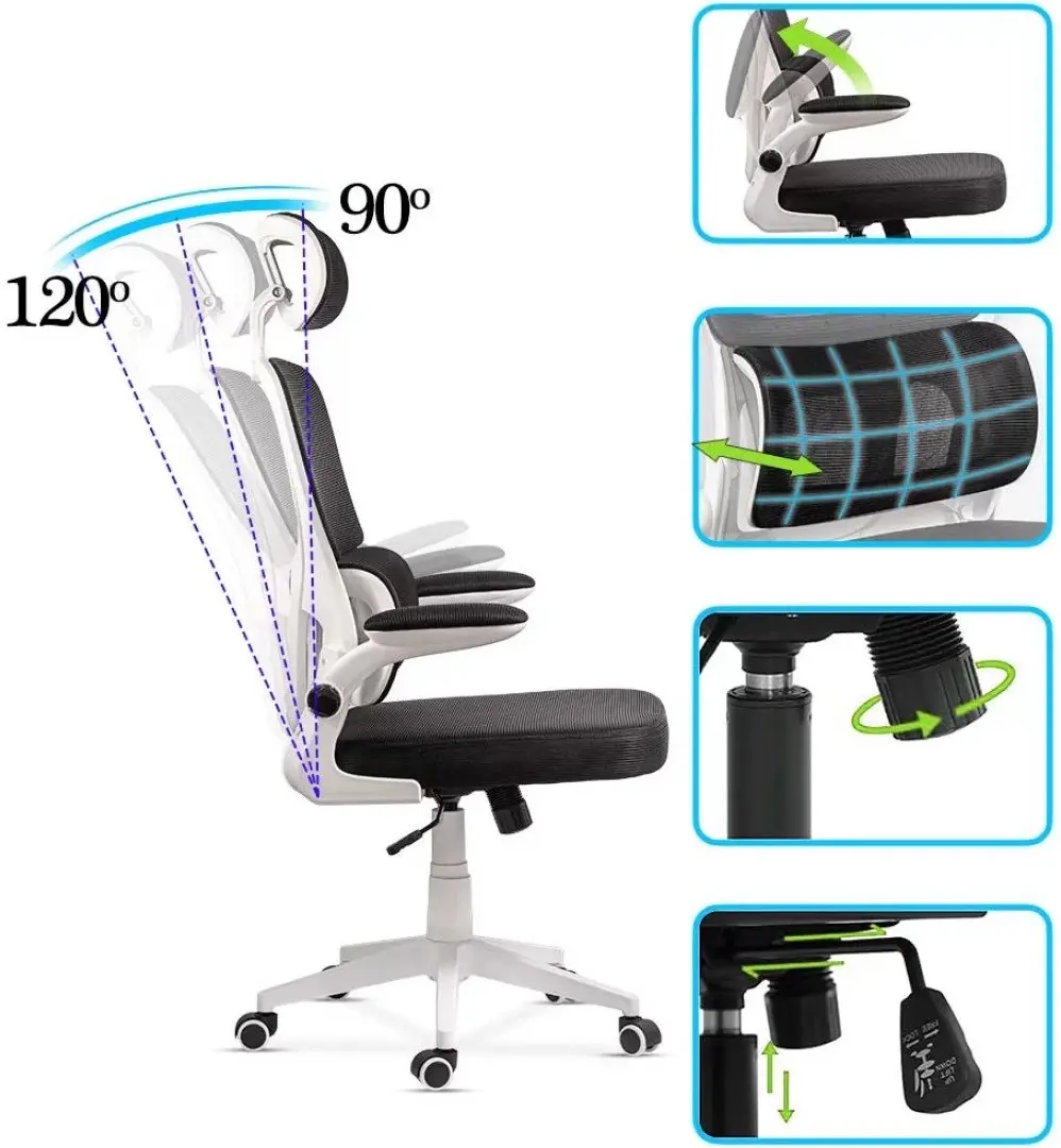 Кресло Prestige Chairs OFF 432 (Black) - 7