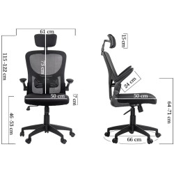 Кресло Prestige Chairs OFF 635 (Black) Thumb