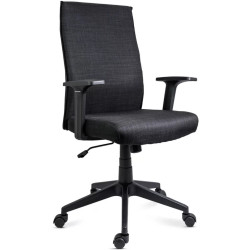 Кресло Prestige Chairs OFF 707 (Black) Thumb