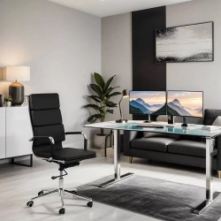 Кресло Prestige Chairs OFF 808 (Black) Thumb