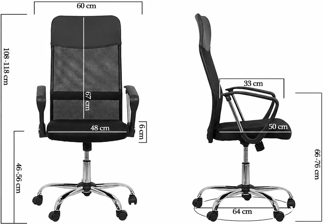 Кресло Prestige Chairs OFF 907 (Blue) - 7