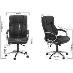 Fotoliu Prestige Chairs OFF 933 (Black) Thumb