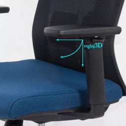 Кресло Prestige Chairs SYYT 9501 (Blue/Black) Thumb