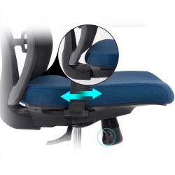 Кресло Prestige Chairs SYYT 9501 (Blue/Black) Thumb