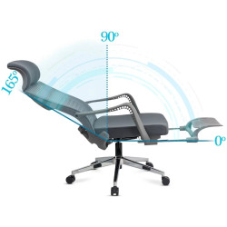 Кресло Prestige Chairs SYYT 9502 (Grey) Thumb