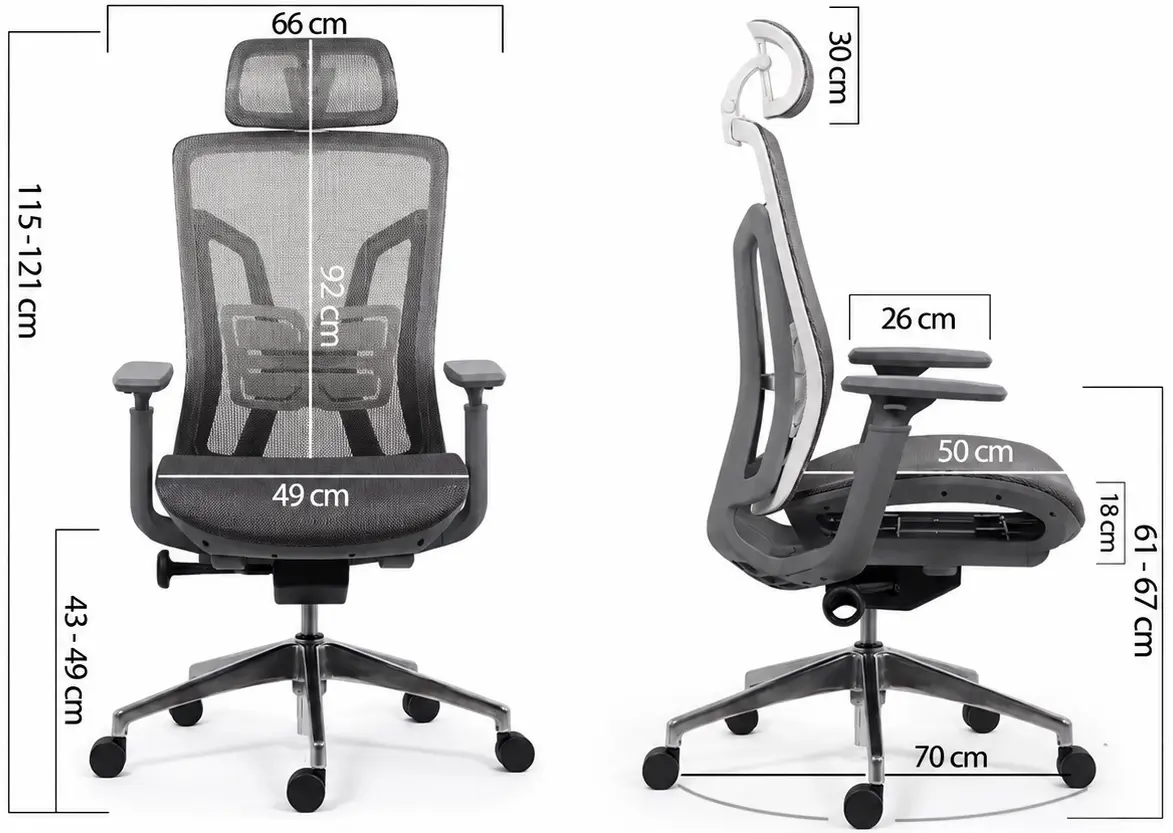 Fotoliu Prestige Chairs SYYT 9506 (Black) - 8
