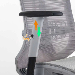 Кресло Prestige Chairs SYYT 9510 (Grey) Thumb