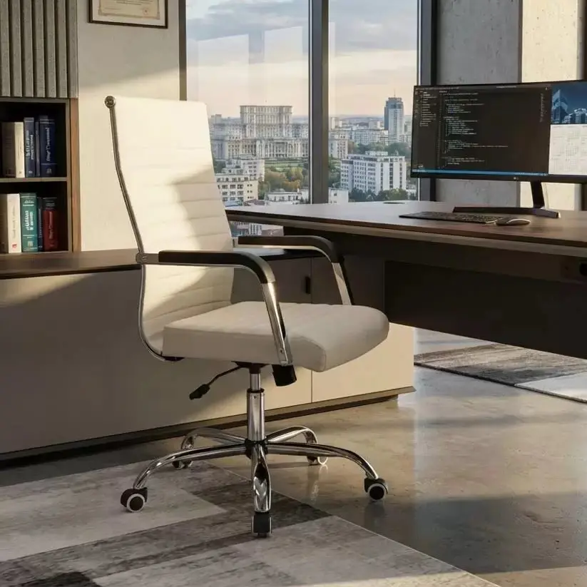 Fotoliu de birou Prestige Chairs OFF 319 (Beige)