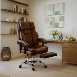 Fotoliu de birou Prestige Chairs OFF 340 (Brown)