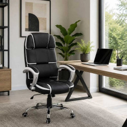 Fotoliu de birou Prestige Chairs OFF 357 (Black)