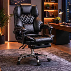 Fotoliu de birou Prestige Chairs OFF 411 (Black)