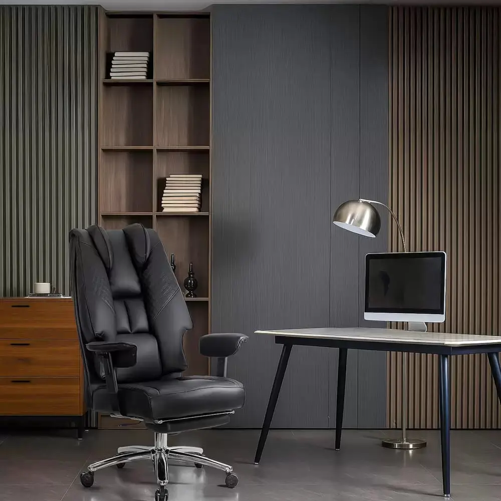 Fotoliu de birou Prestige Chairs OFF 421 (Black) - 5