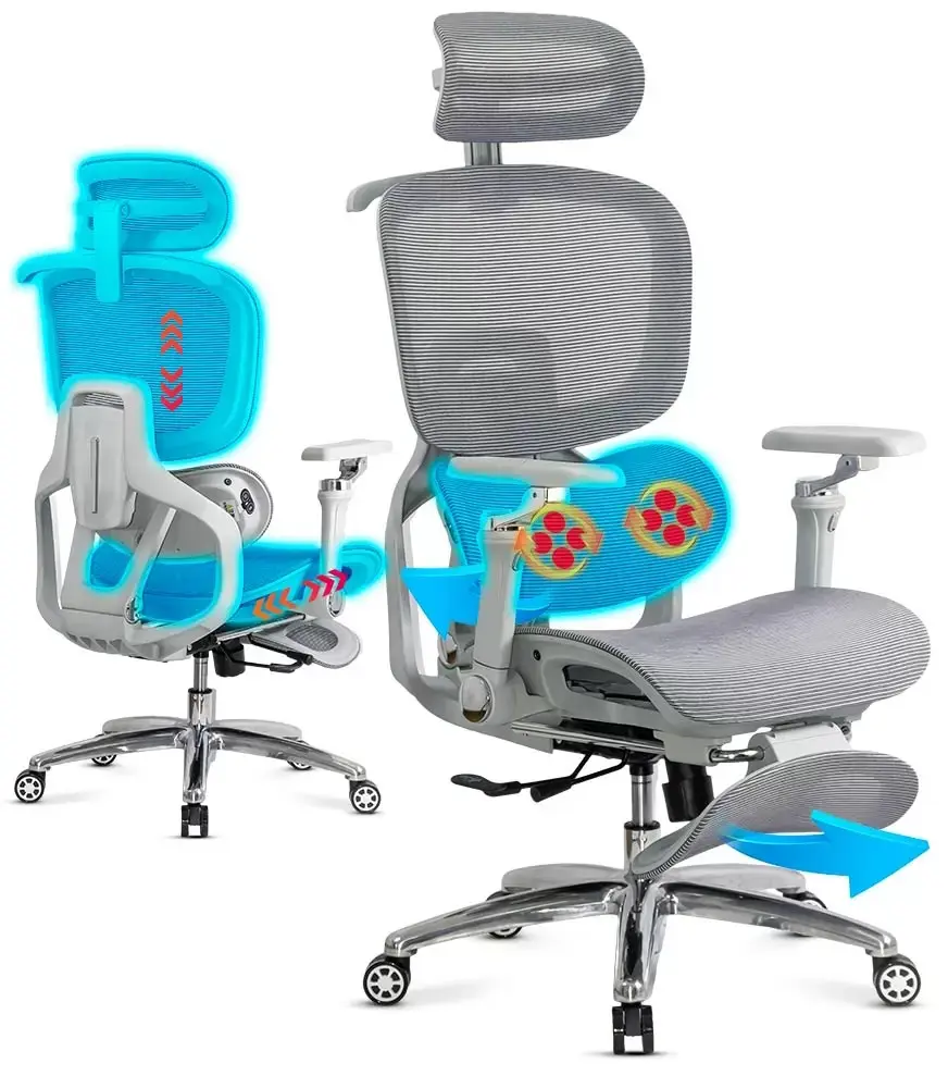 Офисное кресло Prestige Chairs SYYT95212 (Grey) - 6