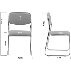 Стул Prestige Chairs HRC 604 (Bleu) Thumb