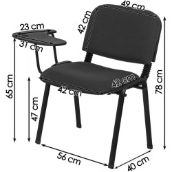 Scaun Prestige Chairs HRC 606 (Grey) Thumb