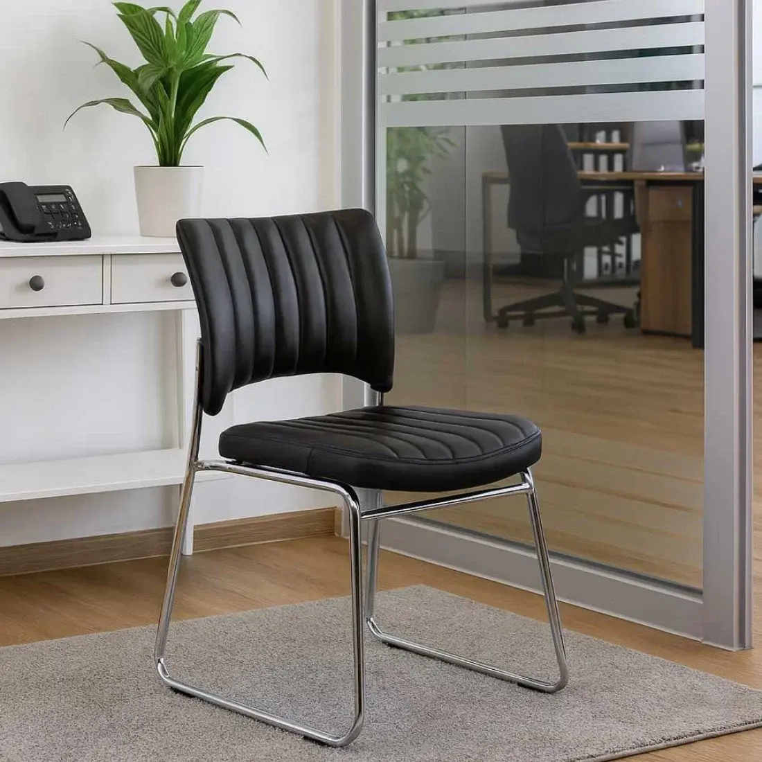 Scaun Prestige Chairs HRC 613 (Black)