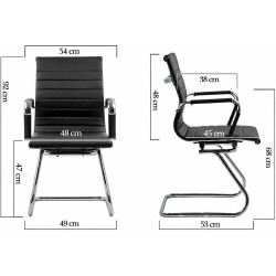 Scaun Prestige Chairs OFF 806 (Grey) Thumb