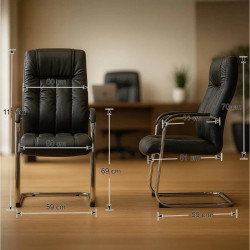 Scaun Prestige Chairs OFF 8115 (Black) Thumb