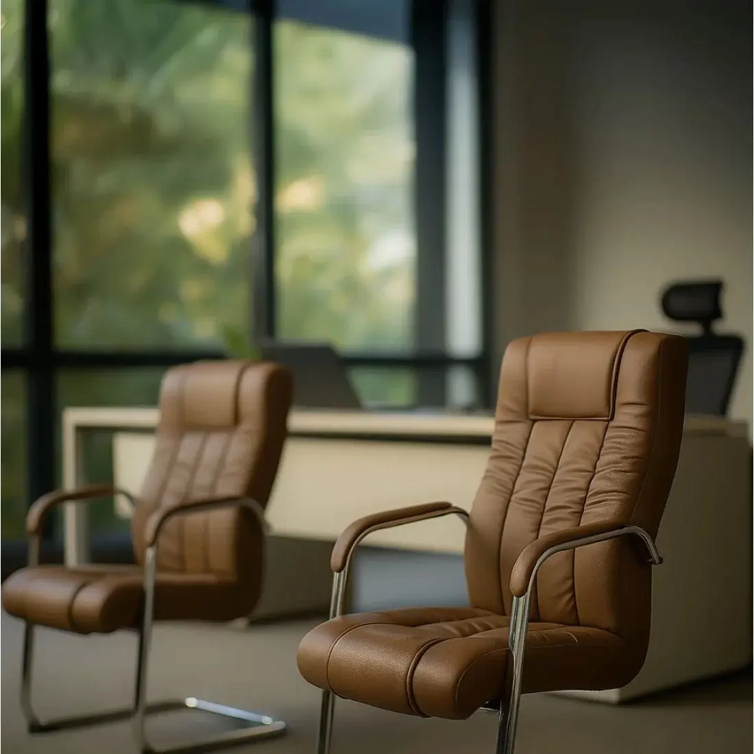 Scaun Prestige Chairs OFF 8115 (Brown) - 3