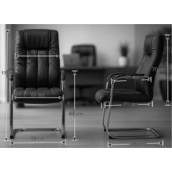 Scaun Prestige Chairs OFF 8115 (Grey) Thumb
