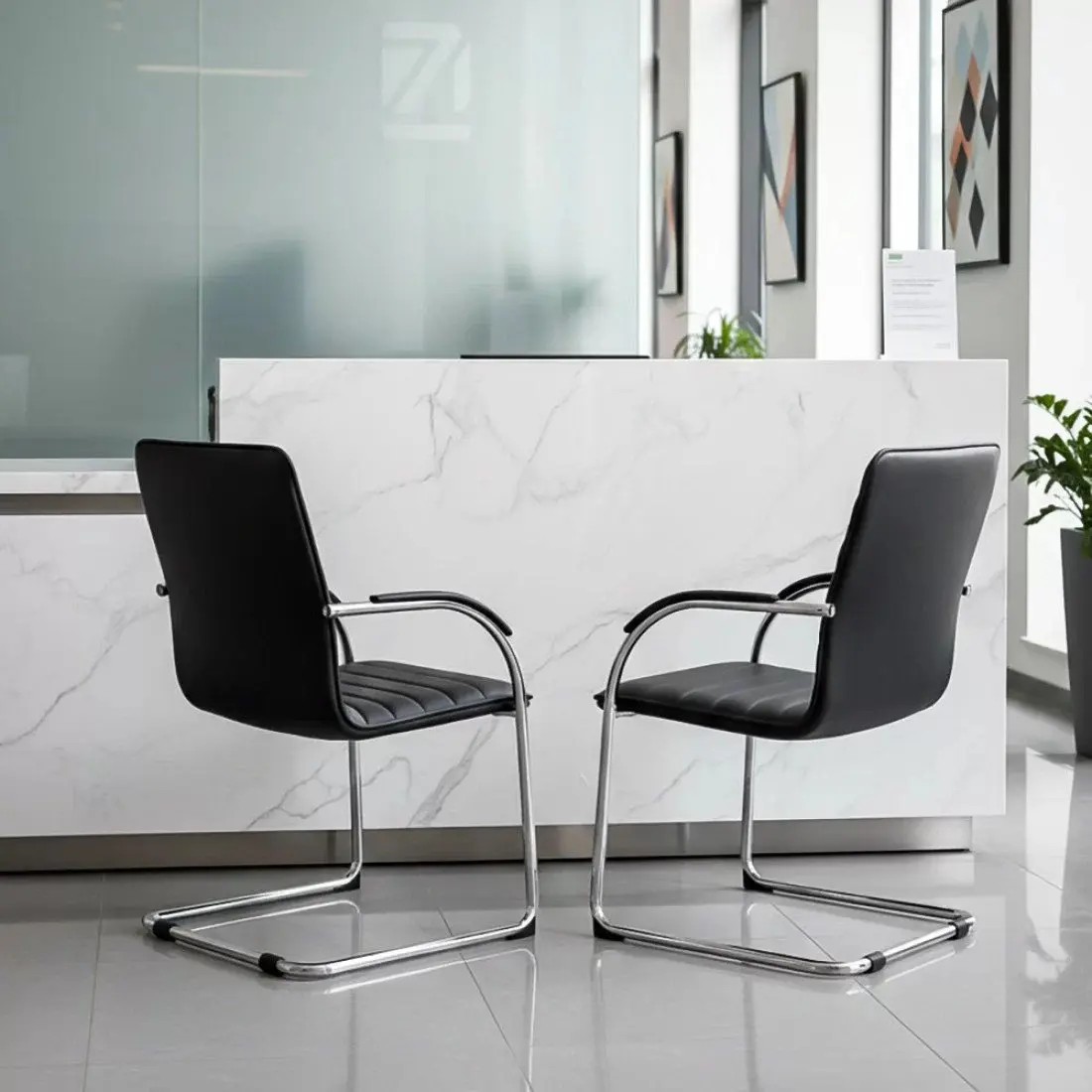 Scaun Prestige Chairs OFF 835 (Black) - 6