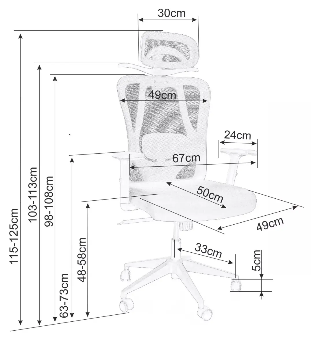 Кресло Signal Q-080M (Black)