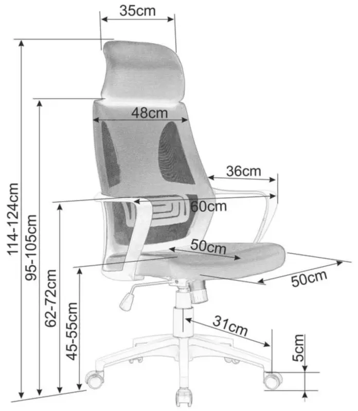 Кресло Signal Q-095 (Black/Gray)