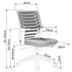 Fotoliu Signal Q-320 (Blue/White) Thumb