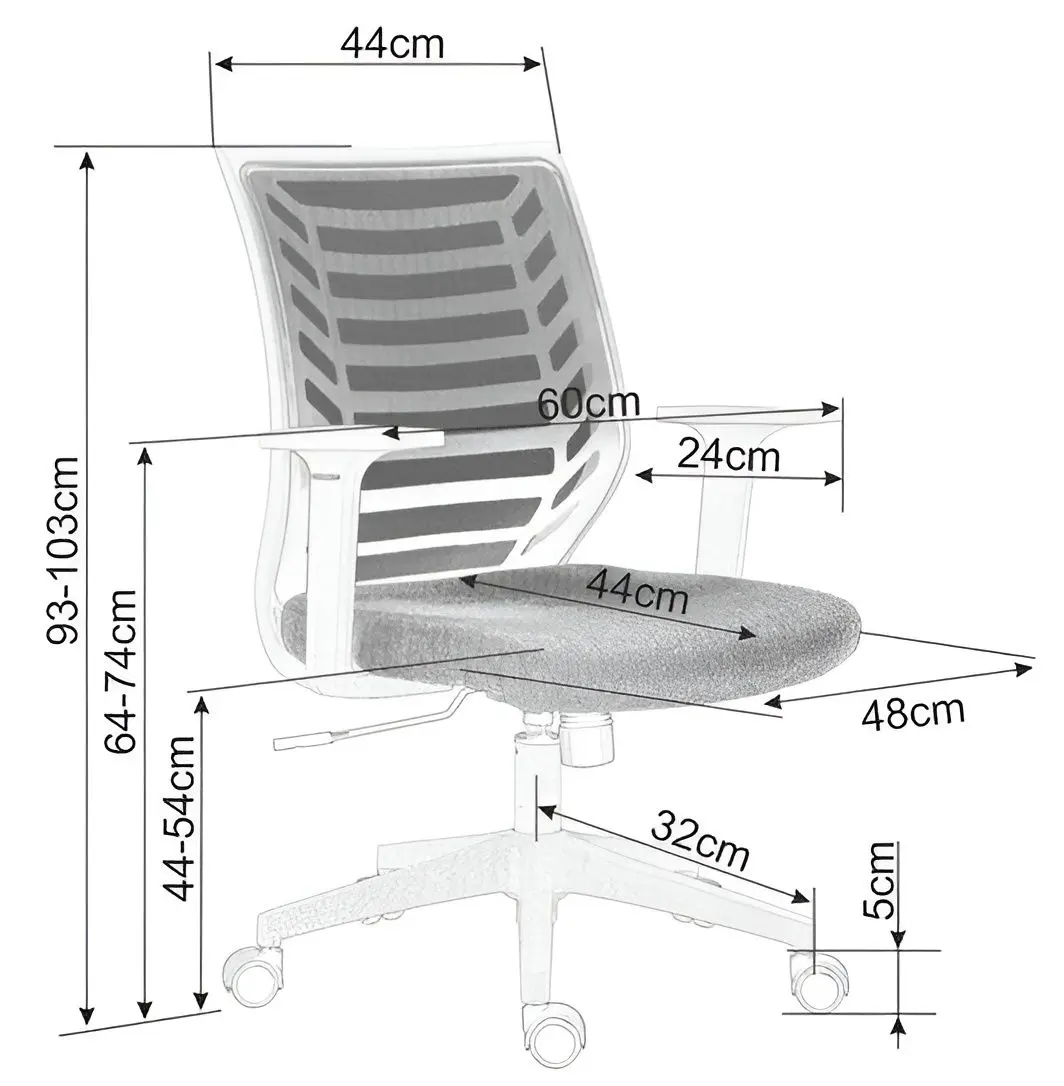 Fotoliu Signal Q-320 (Blue/White)